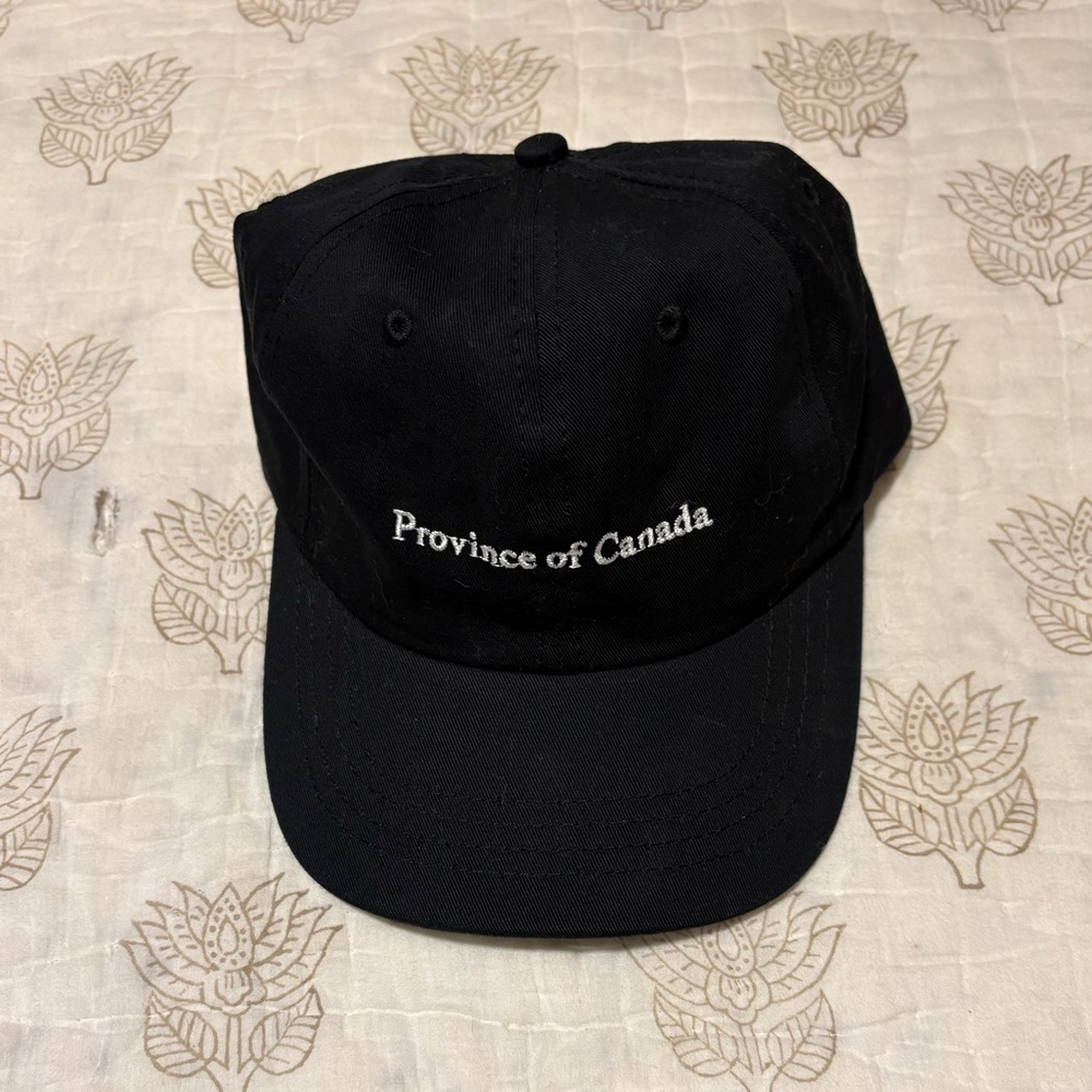 Province of Canada Black Baseball Cap